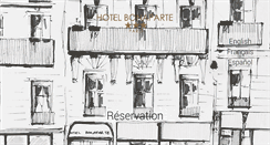 Desktop Screenshot of hotelbonaparte.fr